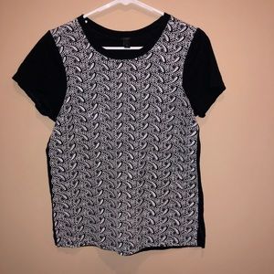 J. Crew Lace Tee